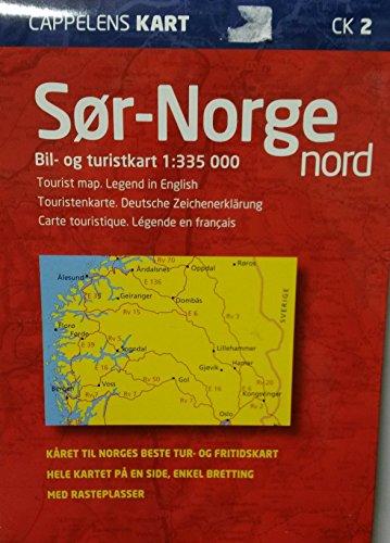 Sor-Norge Nord - Cappelens Kart 2