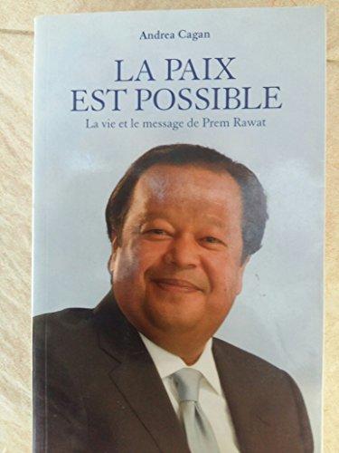 La paix est possible