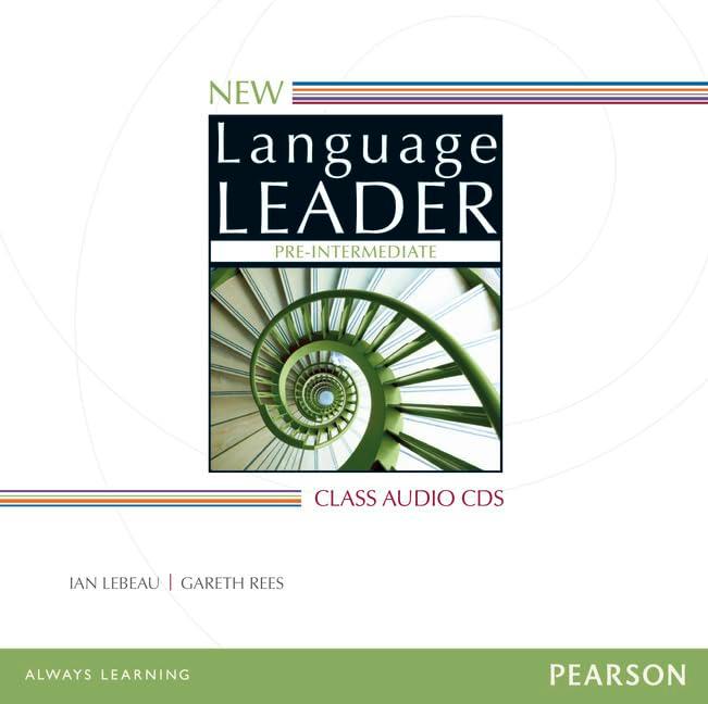 New Language Leader Pre-Intermediate Class CD (2 CDs),Audio-CD