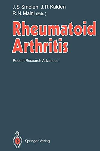 Rheumatoid Arthritis: Recent Research Advances