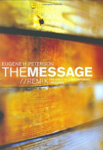 Message Remix-MS: Remix - The Bible in Contemporary Language (Think)