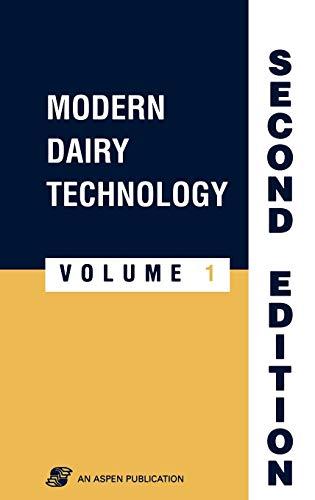 Modern Dairy Technology, Volume 1: Advances in Milk Processing