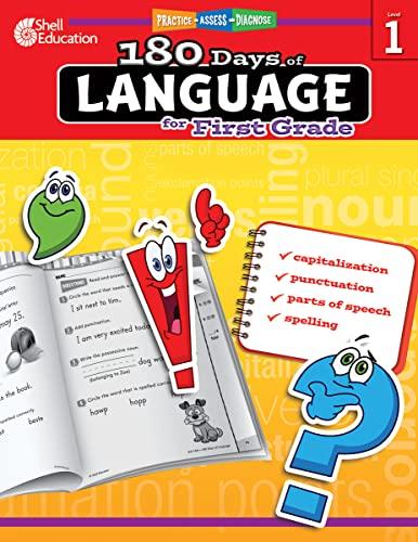 180 Days of Language for First Grade: Practice, Assess, Diagnose (Practice-Assess-Diagnose, Level 1)