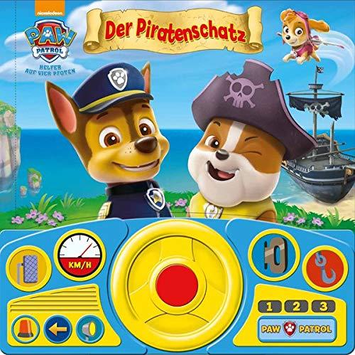 PAW Patrol - Lenkradbuch mit beweglichem Lenkrad und Geräuschen