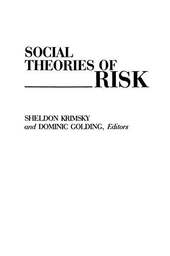 Social Theories of Risk