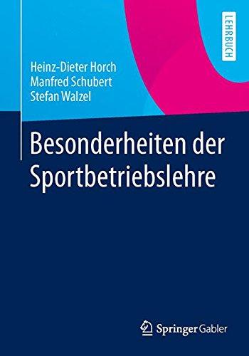 Besonderheiten der Sportbetriebslehre