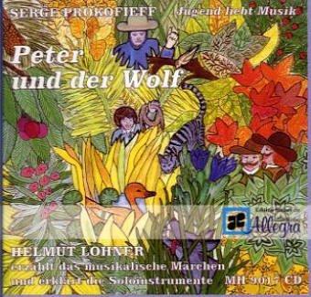 Prokofieffs "Peter und der Wolf": nach dem Original frei erzählt von Albrecht Trebies; Notenbeispiele für Kinder