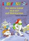 Der kleine Eisbär freut sich auf Weihnachten