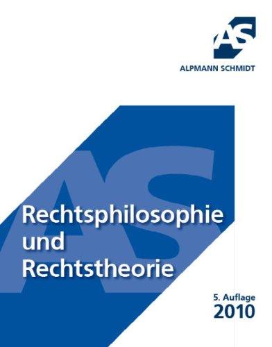 Rechtsphilosophie und Rechtstheorie