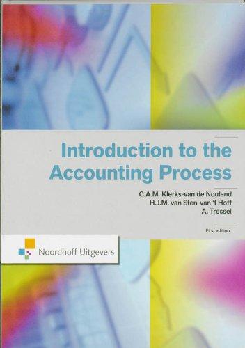 Introduction to the Accounting Process