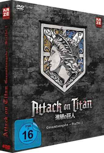 Attack on Titan - Staffel 1 - Gesamtausgabe - [DVD] - Deluxe Edition