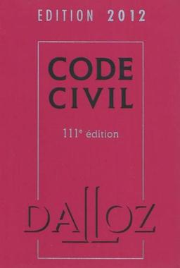 Code civil 2012