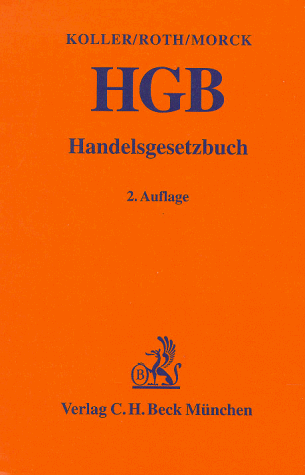 Handelsgesetzbuch ( HGB). Kommentar