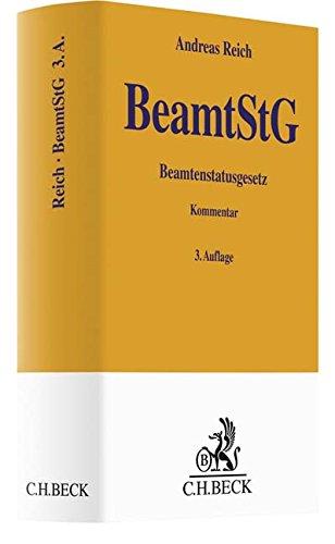 Beamtenstatusgesetz (Gelbe Erläuterungsbücher)