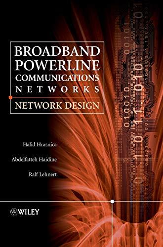 Broadband Powerline Communications: Network Design