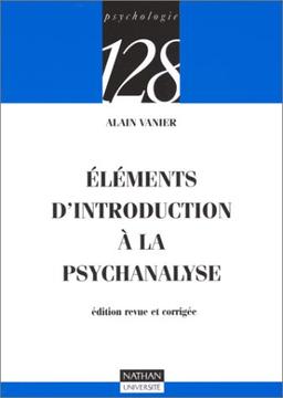 Eléments d'introduction à la psychanalyse