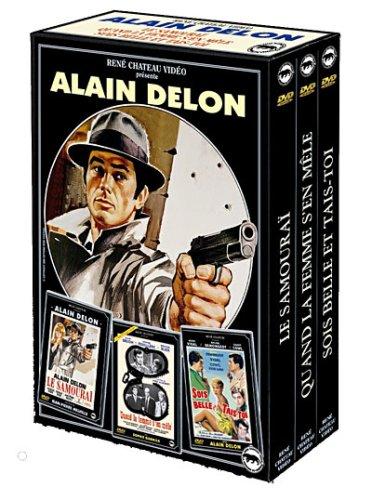 Coffret alain delon 3 films : le samouraï ; quand la femme s'en mêle ; sois belle et tais-toi [FR Import]