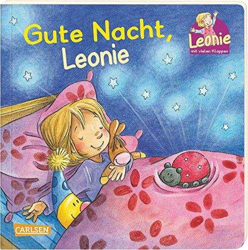 Gute Nacht, Leonie: Pappbilderbuch mit Klappen