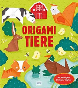 Origami Tiere: Mit 24 Blatt buntem Origami-Papier