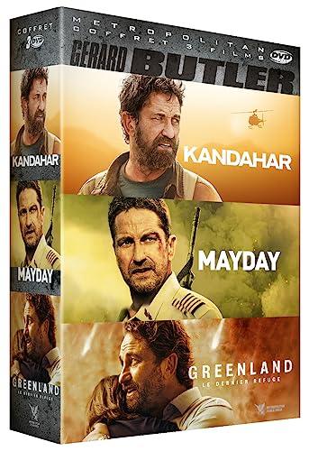 Gérard butler - 3 films : kandahar + mayday + greenland - le dernier refuge [FR Import]