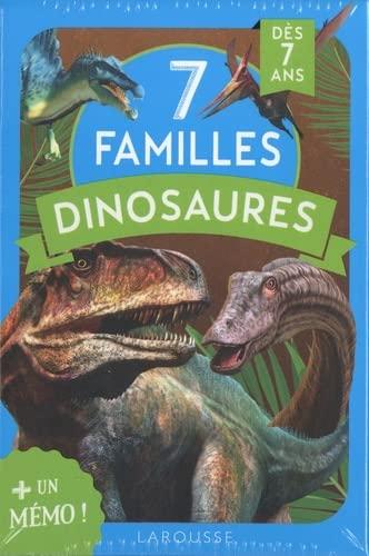 7 familles dinosaures : + un mémo ! : dès 7 ans