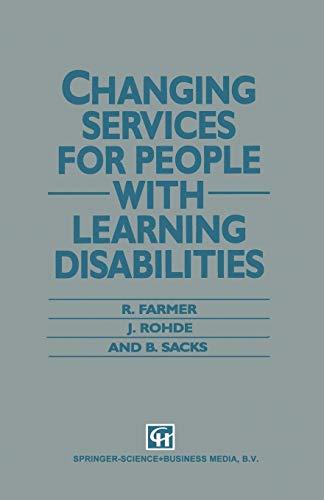 Changing Services for People with Learning Disabilities