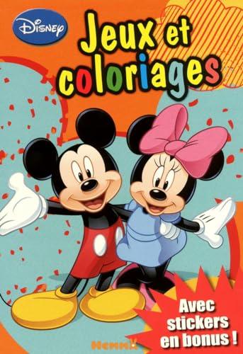 Mickey : jeux et coloriages : avec stickers en bonus !