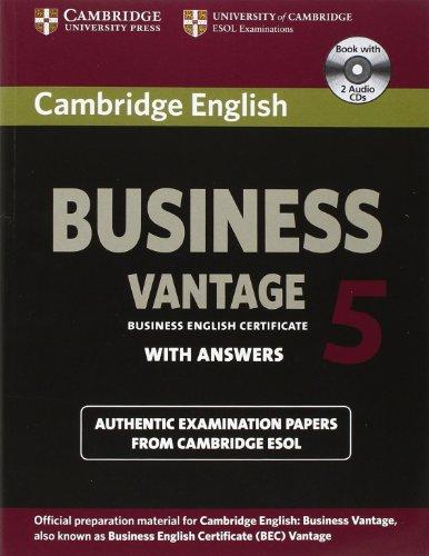 Cambridge BEC / Vantage Student's Book Pack 5 (Student's Book with answers and 2 Audio CDs)