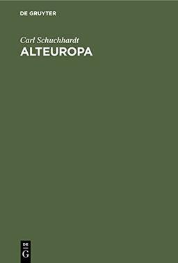 Alteuropa: Kulturen, Rassen, Völker