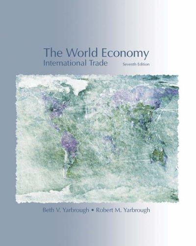 The World Economy: Trade and Finance