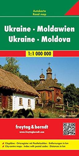 Freytag Berndt Autokarten, Ukraine - Moldawien - Maßstab 1:1 000 000