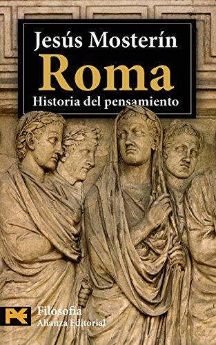 Roma : historia del pensamiento (El Libro De Bolsillo - Filosofía, Band 3464476)