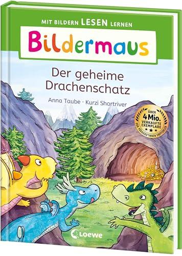 Bildermaus - Der geheime Drachenschatz: Mit Bildern lesen lernen - Ideal für die Vorschule und Leseanfänger ab 5 Jahren - Mit Leselernschrift ABeZeh