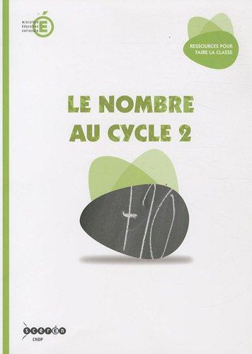 Le nombre au cycle 2 : mathématiques