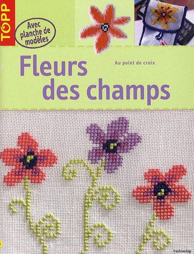 Fleurs des champs : au point de croix