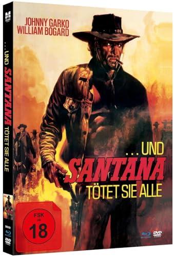 …und Santana tötet sie alle - Uncut Limited Mediabook (Blu-ray+DVD+Booklet, auf 500 Stück limitiert)