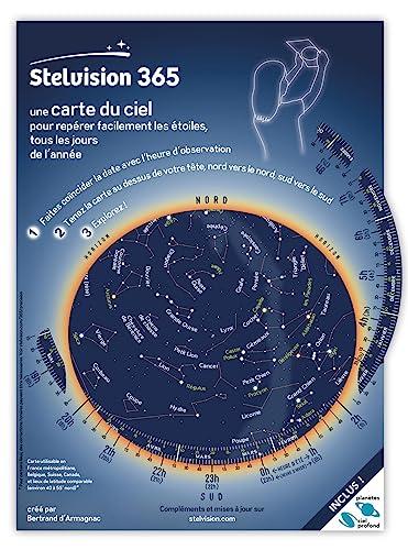 Stelvision 365 : une carte du ciel pour repérer facilement les étoiles, tous les jours de l'année