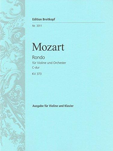 Rondo C-dur KV 373 - Ausgabe für Violine und Klavier (EB 3311)