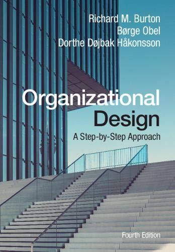 Organizational Design: A Step-by-Step Approach