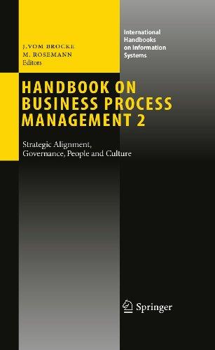 Handbook on Business Process Management 2: Strategic Alignment, Governance, People and Culture (International Handbooks on Information Systems)