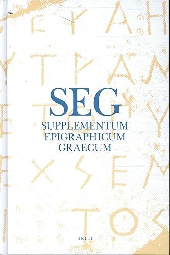 Supplementum Epigraphicum Graecum 2017 (67)