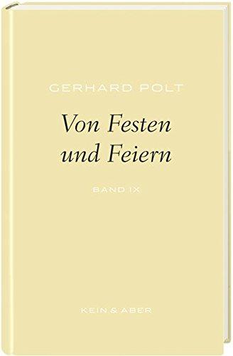 Vom Festen und Feiern: Gerhard Polt Bibliothek: Band 9