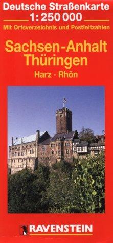 Ravenstein Karten, Nr.6206 : Sachsen-Anhalt, Thüringen