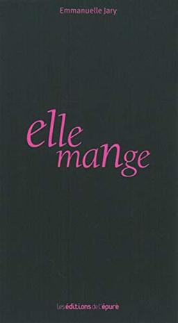 Elle mange