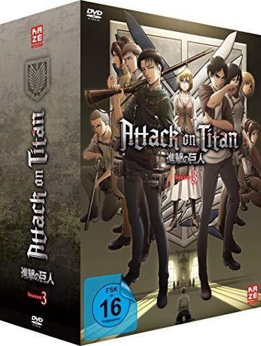 Attack on Titan - Staffel 3 - Vol.1 - [DVD] mit Sammelschuber [Limited Edition]