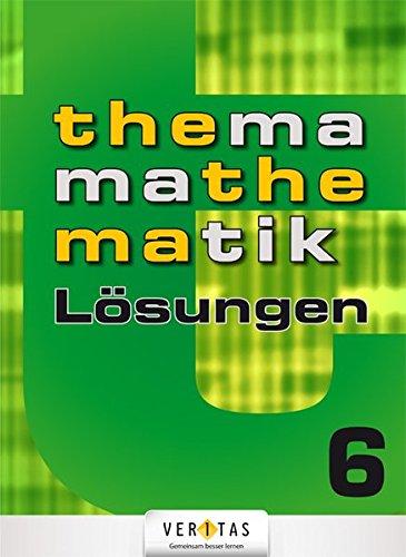 Thema Mathematik 6. Lösungen