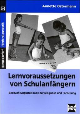 Lernvoraussetzungen von Schulanfängern: Beobachtungsstationen zur Diagnose und Förderung