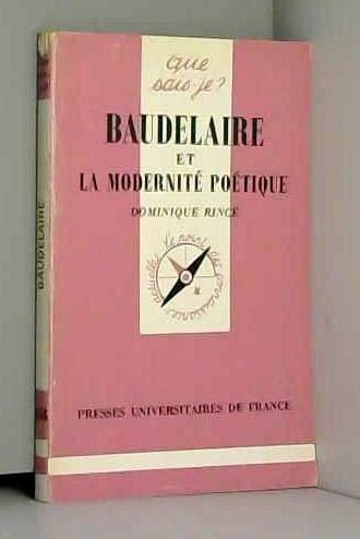 Baudelaire et la modernite poetique