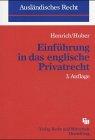 Einführung in das englische Privatrecht