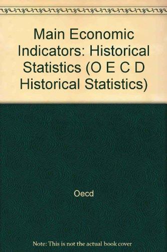 Main Economic Indicators: Historical Statistics : Prices, Labour and Wages/Principaux Indicateurs Economiques : Statistiques Retrospectives : Prix, (O E C D HISTORICAL STATISTICS)